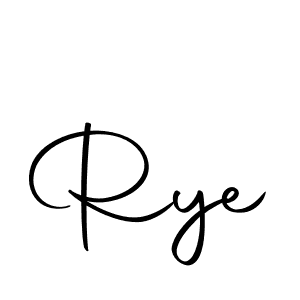 if you are searching for the best signature style for your name Rye. so please give up your signature search. here we have designed multiple signature styles  using Autography-DOLnW. Rye signature style 10 images and pictures png