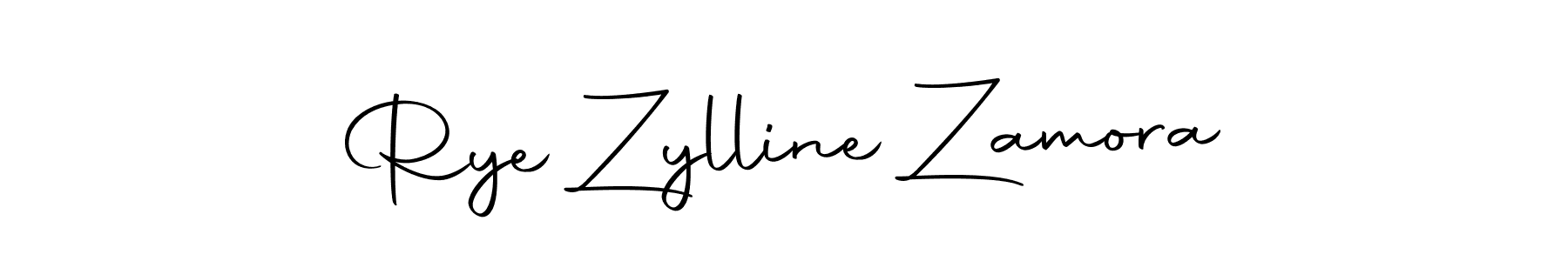 How to make Rye Zylline Zamora signature? Autography-DOLnW is a professional autograph style. Create handwritten signature for Rye Zylline Zamora name. Rye Zylline Zamora signature style 10 images and pictures png