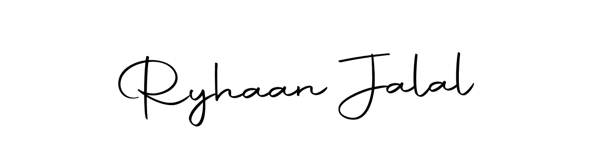 Create a beautiful signature design for name Ryhaan Jalal. With this signature (Autography-DOLnW) fonts, you can make a handwritten signature for free. Ryhaan Jalal signature style 10 images and pictures png