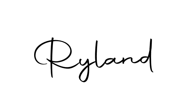 Best and Professional Signature Style for Ryland. Autography-DOLnW Best Signature Style Collection. Ryland signature style 10 images and pictures png