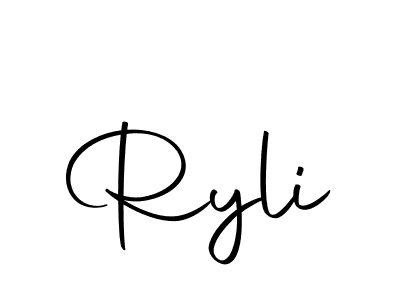 if you are searching for the best signature style for your name Ryli. so please give up your signature search. here we have designed multiple signature styles  using Autography-DOLnW. Ryli signature style 10 images and pictures png