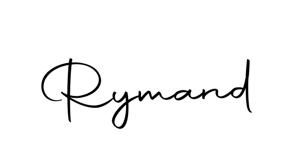 Make a beautiful signature design for name Rymand. With this signature (Autography-DOLnW) style, you can create a handwritten signature for free. Rymand signature style 10 images and pictures png