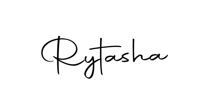 How to make Rytasha signature? Autography-DOLnW is a professional autograph style. Create handwritten signature for Rytasha name. Rytasha signature style 10 images and pictures png