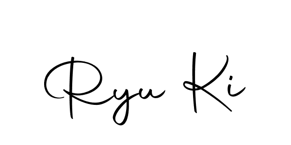 Here are the top 10 professional signature styles for the name Ryu Ki. These are the best autograph styles you can use for your name. Ryu Ki signature style 10 images and pictures png