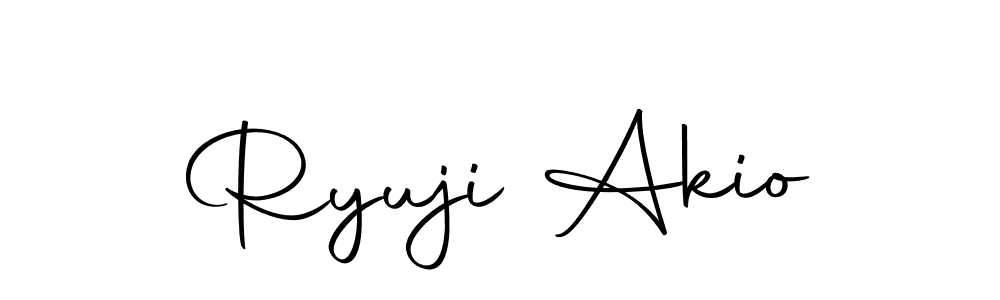 Make a short Ryuji Akio signature style. Manage your documents anywhere anytime using Autography-DOLnW. Create and add eSignatures, submit forms, share and send files easily. Ryuji Akio signature style 10 images and pictures png