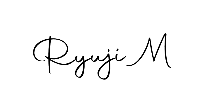 Similarly Autography-DOLnW is the best handwritten signature design. Signature creator online .You can use it as an online autograph creator for name Ryuji M. Ryuji M signature style 10 images and pictures png