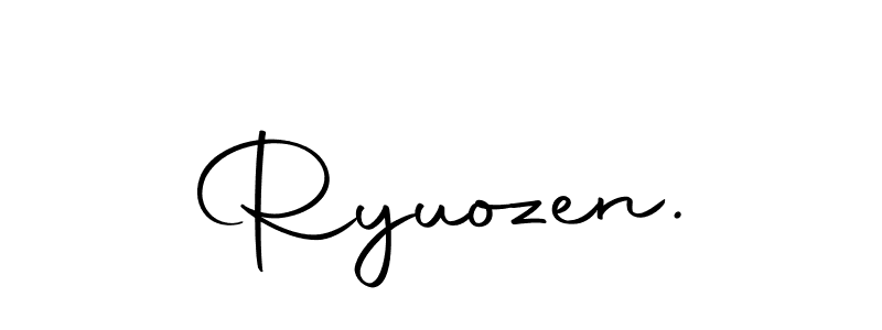 This is the best signature style for the Ryuozen. name. Also you like these signature font (Autography-DOLnW). Mix name signature. Ryuozen. signature style 10 images and pictures png