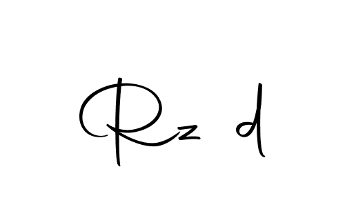 How to make Rząd name signature. Use Autography-DOLnW style for creating short signs online. This is the latest handwritten sign. Rząd signature style 10 images and pictures png