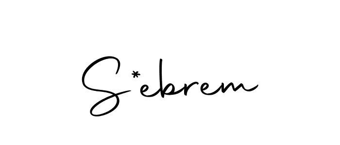 Similarly Autography-DOLnW is the best handwritten signature design. Signature creator online .You can use it as an online autograph creator for name S*ebrem. S*ebrem signature style 10 images and pictures png