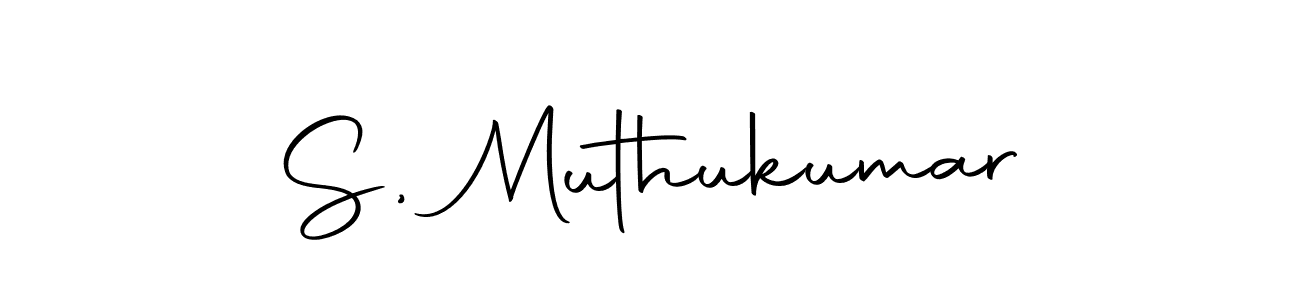 Design your own signature with our free online signature maker. With this signature software, you can create a handwritten (Autography-DOLnW) signature for name S, Muthukumar. S, Muthukumar signature style 10 images and pictures png