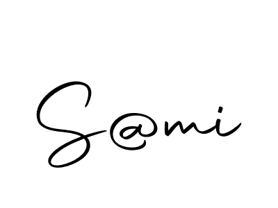 Make a beautiful signature design for name S@mi. With this signature (Autography-DOLnW) style, you can create a handwritten signature for free. S@mi signature style 10 images and pictures png