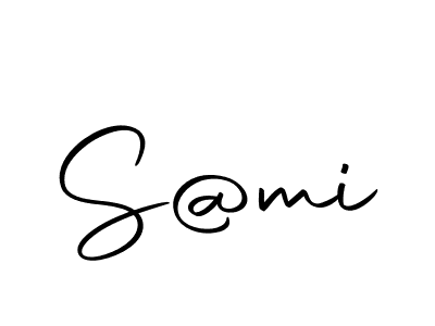 Similarly Autography-DOLnW is the best handwritten signature design. Signature creator online .You can use it as an online autograph creator for name S@mi. S@mi signature style 10 images and pictures png