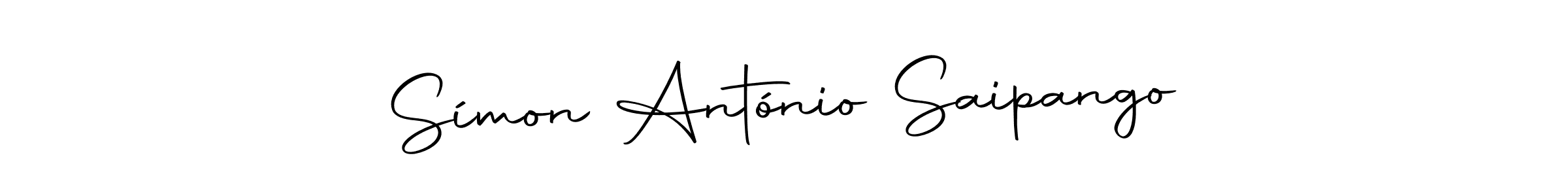 if you are searching for the best signature style for your name Símon António Saipango. so please give up your signature search. here we have designed multiple signature styles  using Autography-DOLnW. Símon António Saipango signature style 10 images and pictures png