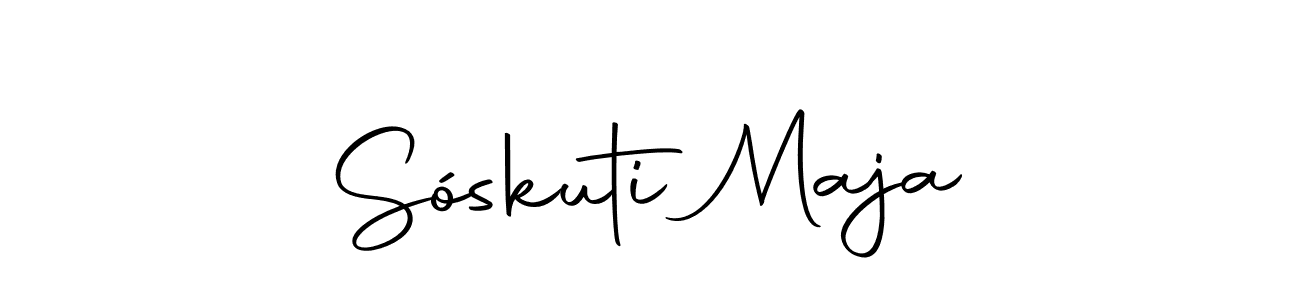 Use a signature maker to create a handwritten signature online. With this signature software, you can design (Autography-DOLnW) your own signature for name Sóskuti Maja. Sóskuti Maja signature style 10 images and pictures png