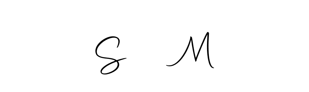 Use a signature maker to create a handwritten signature online. With this signature software, you can design (Autography-DOLnW) your own signature for name S ❤️ M. S ❤️ M signature style 10 images and pictures png