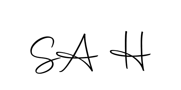 Similarly Autography-DOLnW is the best handwritten signature design. Signature creator online .You can use it as an online autograph creator for name S  A H. S  A H signature style 10 images and pictures png