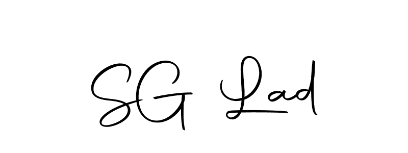 Once you've used our free online signature maker to create your best signature Autography-DOLnW style, it's time to enjoy all of the benefits that S  G Lad name signing documents. S  G Lad signature style 10 images and pictures png