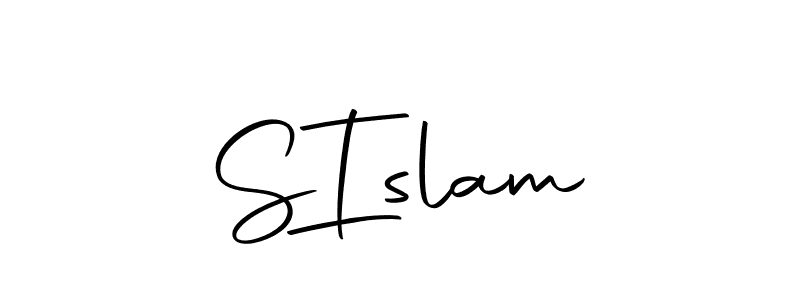 Make a beautiful signature design for name S  Islam. With this signature (Autography-DOLnW) style, you can create a handwritten signature for free. S  Islam signature style 10 images and pictures png