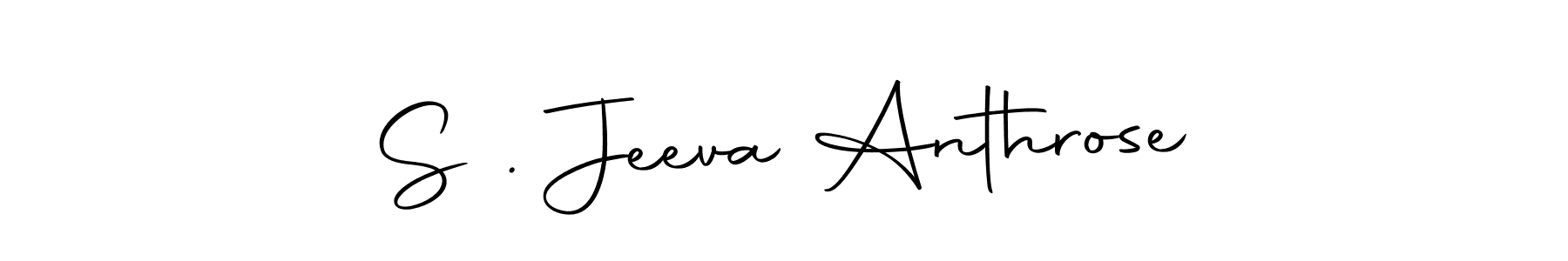 S . Jeeva Anthrose stylish signature style. Best Handwritten Sign (Autography-DOLnW) for my name. Handwritten Signature Collection Ideas for my name S . Jeeva Anthrose. S . Jeeva Anthrose signature style 10 images and pictures png
