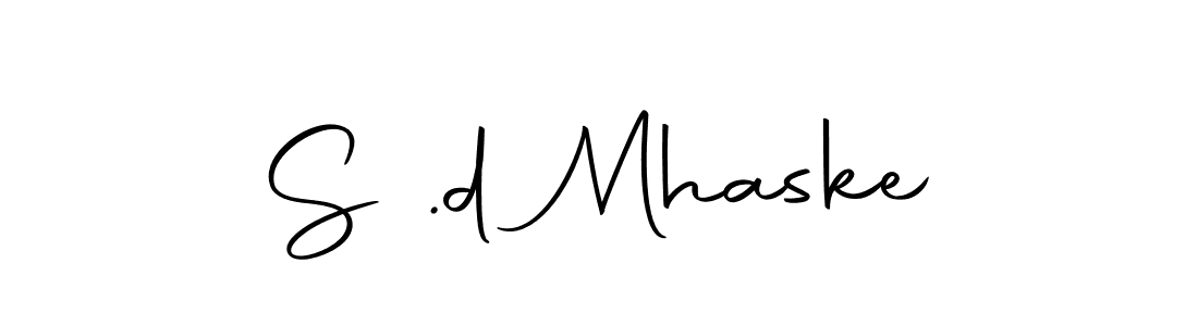 S .d Mhaske stylish signature style. Best Handwritten Sign (Autography-DOLnW) for my name. Handwritten Signature Collection Ideas for my name S .d Mhaske. S .d Mhaske signature style 10 images and pictures png