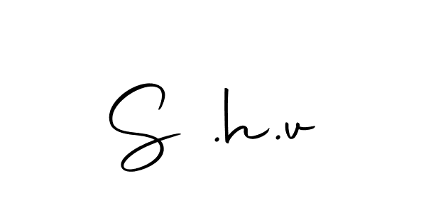 It looks lik you need a new signature style for name S .h.v. Design unique handwritten (Autography-DOLnW) signature with our free signature maker in just a few clicks. S .h.v signature style 10 images and pictures png