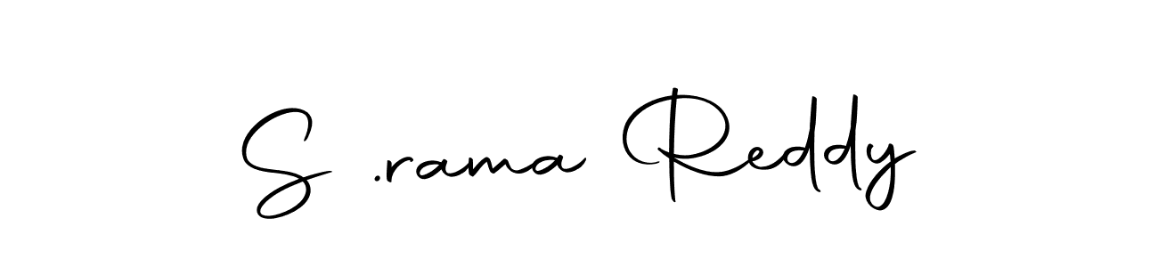 The best way (Autography-DOLnW) to make a short signature is to pick only two or three words in your name. The name S .rama Reddy include a total of six letters. For converting this name. S .rama Reddy signature style 10 images and pictures png