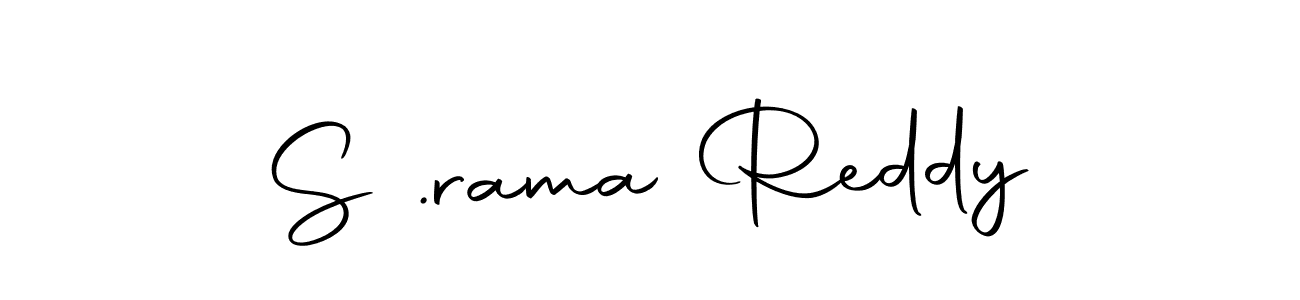 Autography-DOLnW is a professional signature style that is perfect for those who want to add a touch of class to their signature. It is also a great choice for those who want to make their signature more unique. Get S .rama Reddy name to fancy signature for free. S .rama Reddy signature style 10 images and pictures png