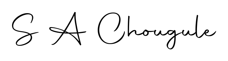 A dynamic signature style for S A Chougule using Autography-DOLnW script. Designed to look authentic, handwritten, and professional. S A Chougule signature style 10 images and pictures png