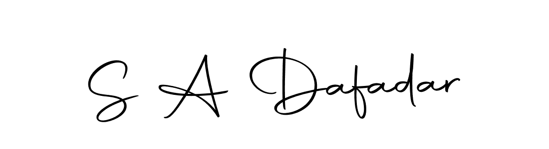 Also You can easily find your signature by using the search form. We will create S A Dafadar name handwritten signature images for you free of cost using Autography-DOLnW sign style. S A Dafadar signature style 10 images and pictures png