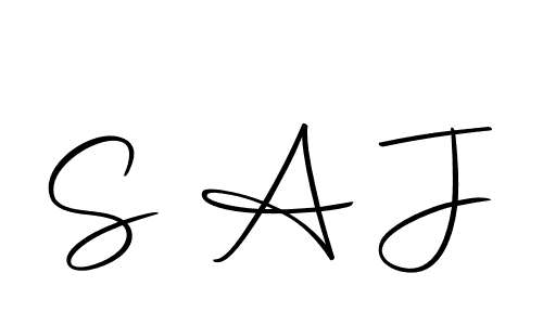 if you are searching for the best signature style for your name S A J. so please give up your signature search. here we have designed multiple signature styles  using Autography-DOLnW. S A J signature style 10 images and pictures png