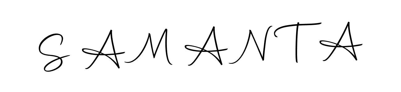 S A M A N T A stylish signature style. Best Handwritten Sign (Autography-DOLnW) for my name. Handwritten Signature Collection Ideas for my name S A M A N T A. S A M A N T A signature style 10 images and pictures png