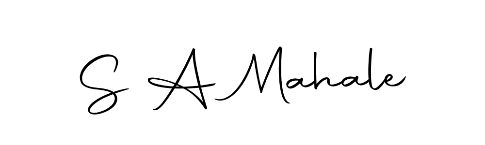 You can use this online signature creator to create a handwritten signature for the name S A Mahale. This is the best online autograph maker. S A Mahale signature style 10 images and pictures png
