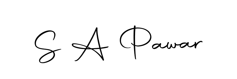 Autography-DOLnW is a professional signature style that is perfect for those who want to add a touch of class to their signature. It is also a great choice for those who want to make their signature more unique. Get S A Pawar name to fancy signature for free. S A Pawar signature style 10 images and pictures png