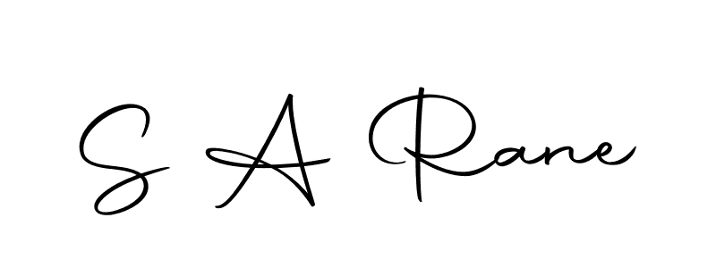 You should practise on your own different ways (Autography-DOLnW) to write your name (S A Rane) in signature. don't let someone else do it for you. S A Rane signature style 10 images and pictures png