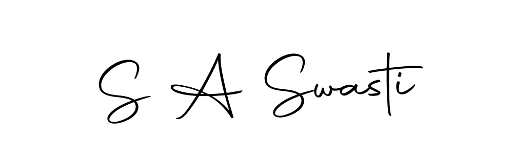 Here are the top 10 professional signature styles for the name S A Swasti. These are the best autograph styles you can use for your name. S A Swasti signature style 10 images and pictures png