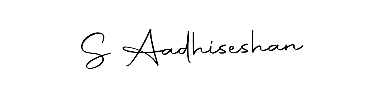 Autography-DOLnW is a professional signature style that is perfect for those who want to add a touch of class to their signature. It is also a great choice for those who want to make their signature more unique. Get S Aadhiseshan name to fancy signature for free. S Aadhiseshan signature style 10 images and pictures png