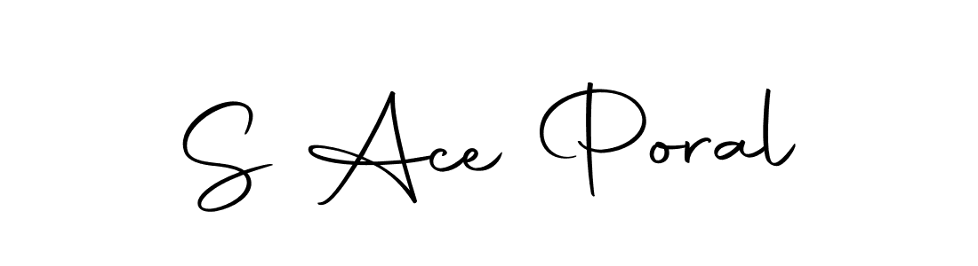 Best and Professional Signature Style for S Ace Poral. Autography-DOLnW Best Signature Style Collection. S Ace Poral signature style 10 images and pictures png