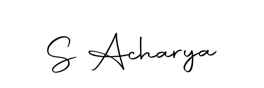 Autography-DOLnW is a professional signature style that is perfect for those who want to add a touch of class to their signature. It is also a great choice for those who want to make their signature more unique. Get S Acharya name to fancy signature for free. S Acharya signature style 10 images and pictures png