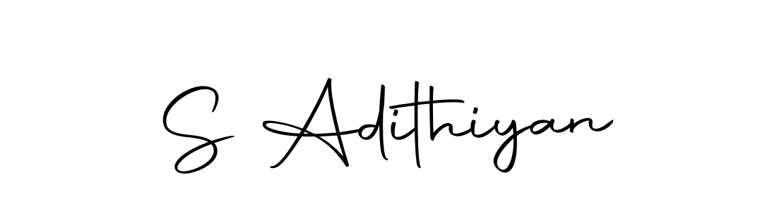 Make a beautiful signature design for name S Adithiyan. Use this online signature maker to create a handwritten signature for free. S Adithiyan signature style 10 images and pictures png