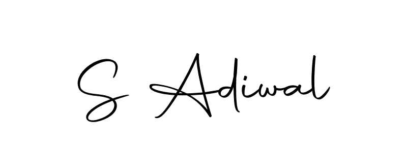 Make a beautiful signature design for name S Adiwal. With this signature (Autography-DOLnW) style, you can create a handwritten signature for free. S Adiwal signature style 10 images and pictures png