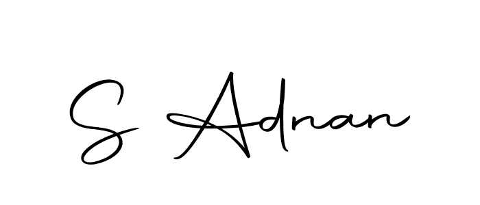 Also You can easily find your signature by using the search form. We will create S Adnan name handwritten signature images for you free of cost using Autography-DOLnW sign style. S Adnan signature style 10 images and pictures png