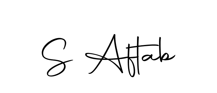 This is the best signature style for the S Aftab name. Also you like these signature font (Autography-DOLnW). Mix name signature. S Aftab signature style 10 images and pictures png