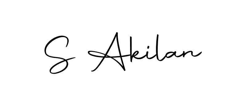 Make a beautiful signature design for name S Akilan. Use this online signature maker to create a handwritten signature for free. S Akilan signature style 10 images and pictures png