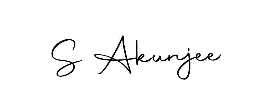 Autography-DOLnW is a professional signature style that is perfect for those who want to add a touch of class to their signature. It is also a great choice for those who want to make their signature more unique. Get S Akunjee name to fancy signature for free. S Akunjee signature style 10 images and pictures png