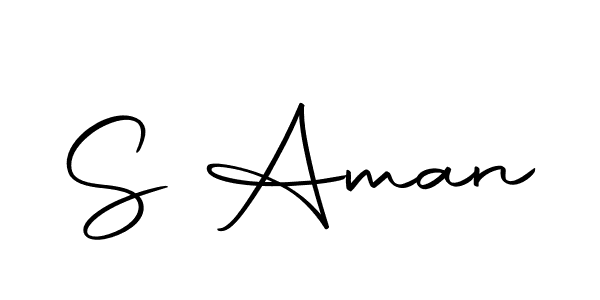 Autography-DOLnW is a professional signature style that is perfect for those who want to add a touch of class to their signature. It is also a great choice for those who want to make their signature more unique. Get S Aman name to fancy signature for free. S Aman signature style 10 images and pictures png