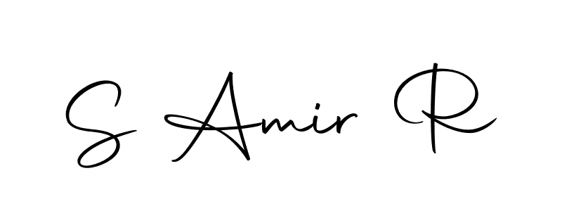 This is the best signature style for the S Amir R name. Also you like these signature font (Autography-DOLnW). Mix name signature. S Amir R signature style 10 images and pictures png