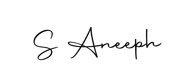 if you are searching for the best signature style for your name S Aneeph. so please give up your signature search. here we have designed multiple signature styles  using Autography-DOLnW. S Aneeph signature style 10 images and pictures png