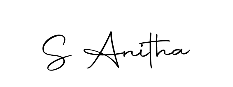 This is the best signature style for the S Anitha name. Also you like these signature font (Autography-DOLnW). Mix name signature. S Anitha signature style 10 images and pictures png