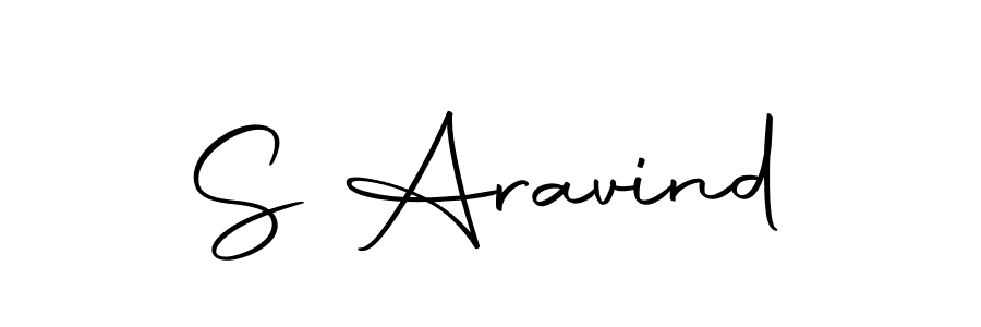 Make a beautiful signature design for name S Aravind. With this signature (Autography-DOLnW) style, you can create a handwritten signature for free. S Aravind signature style 10 images and pictures png