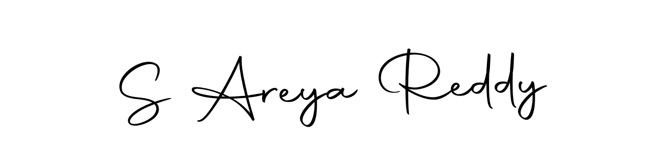 Make a beautiful signature design for name S Areya Reddy. With this signature (Autography-DOLnW) style, you can create a handwritten signature for free. S Areya Reddy signature style 10 images and pictures png